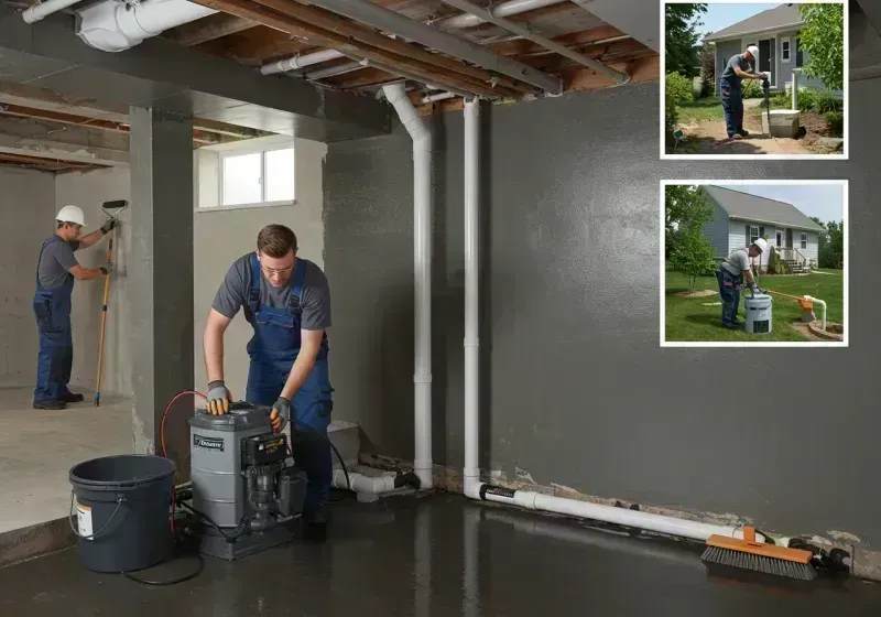 Basement Waterproofing and Flood Prevention process in LaSalle County, IL